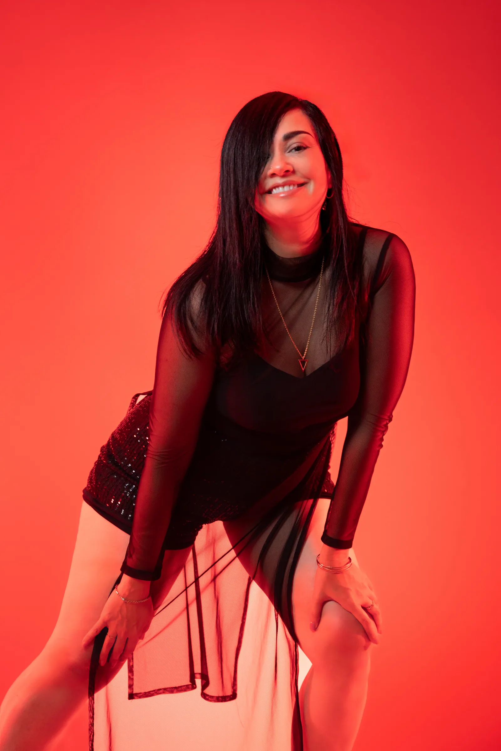 DJANE 03 studio portrait — female DJ, DJANES Cabo